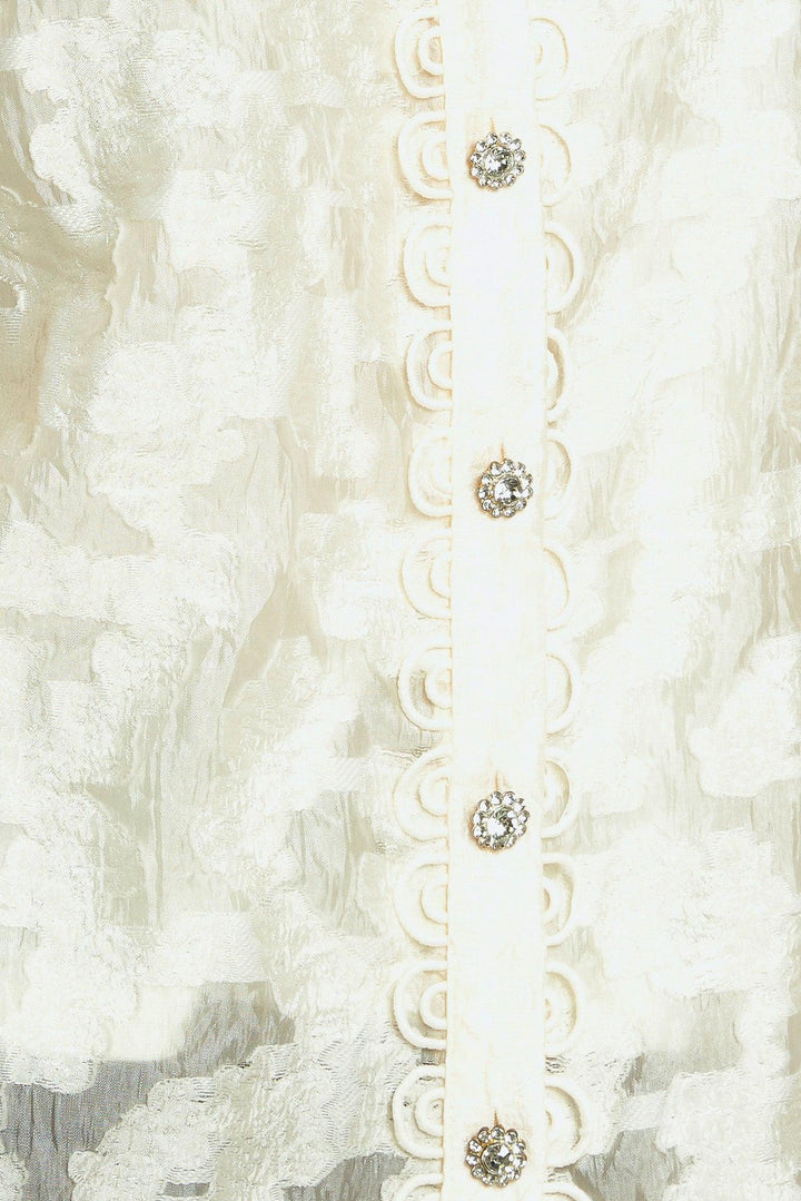 LUMINOUS GLOW WOVEN TOP