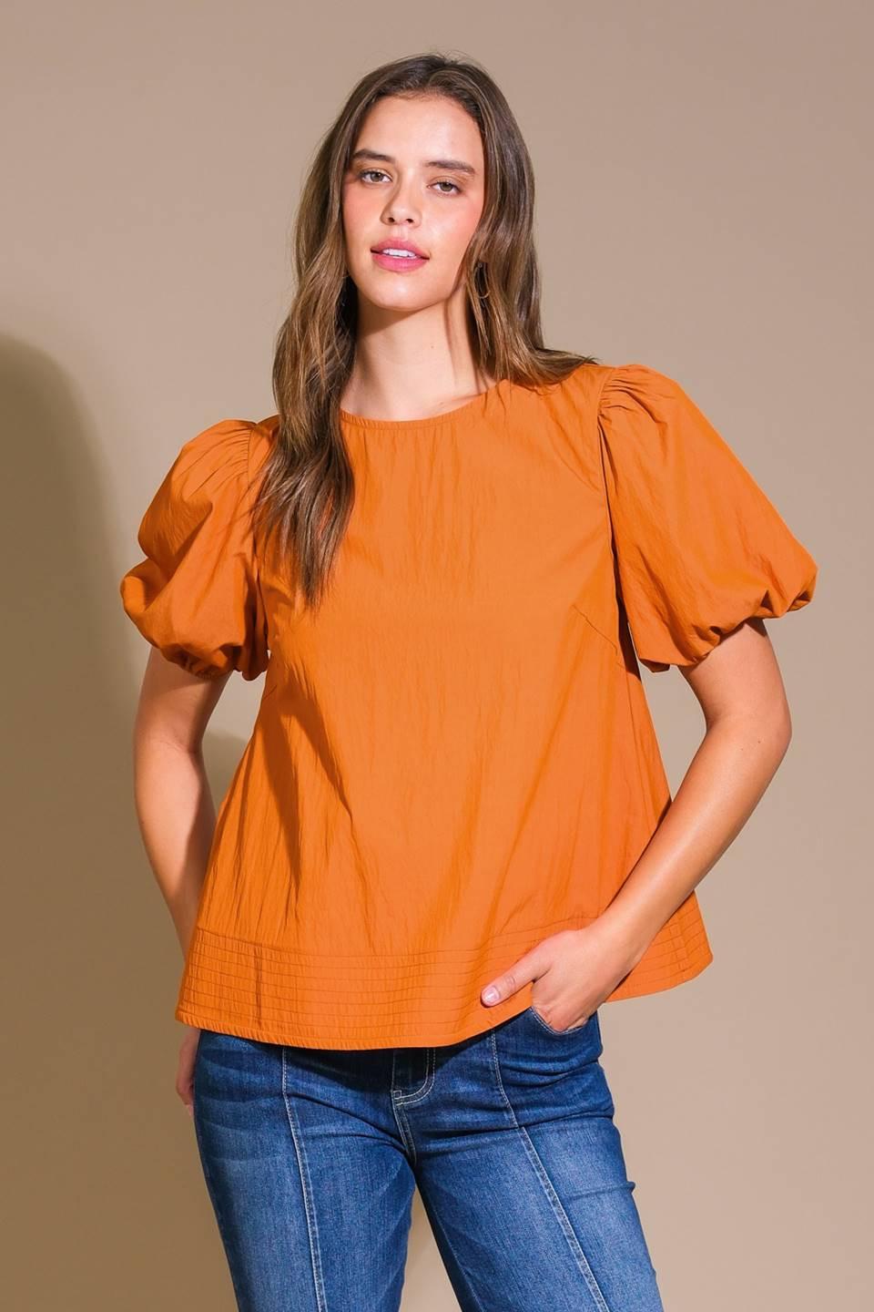 Carolina Forest Woven Top from KADOU Boutique