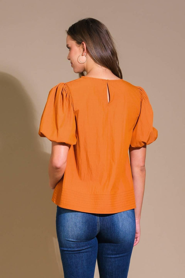Carolina Forest Woven Top from KADOU Boutique