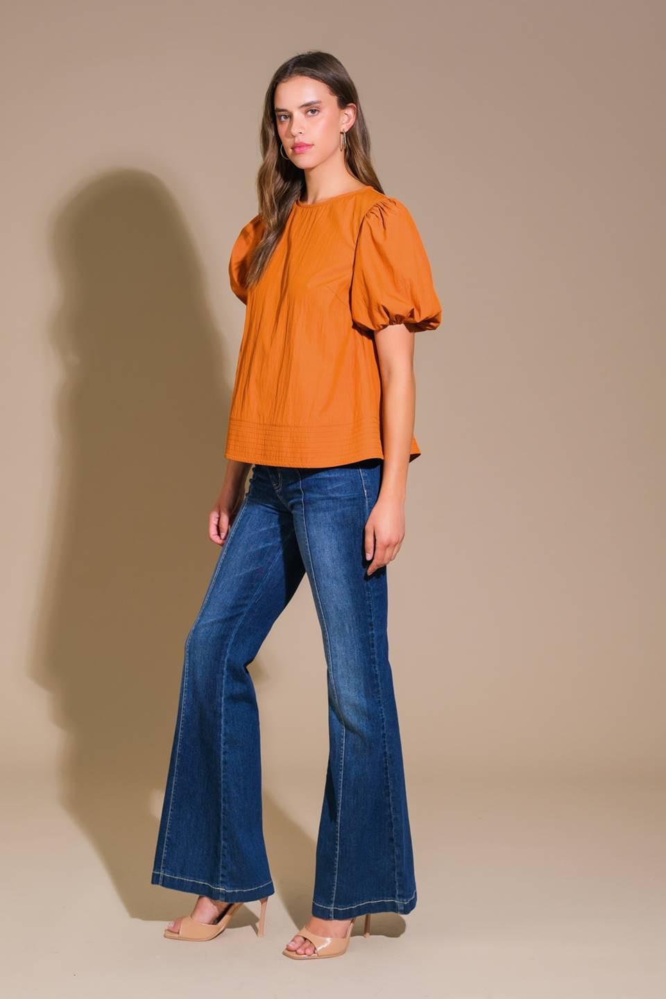 Carolina Forest Woven Top from KADOU Boutique