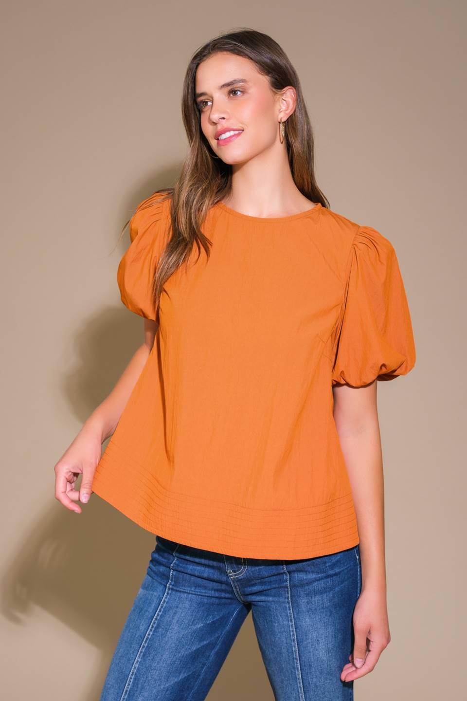 Carolina Forest Woven Top from KADOU Boutique