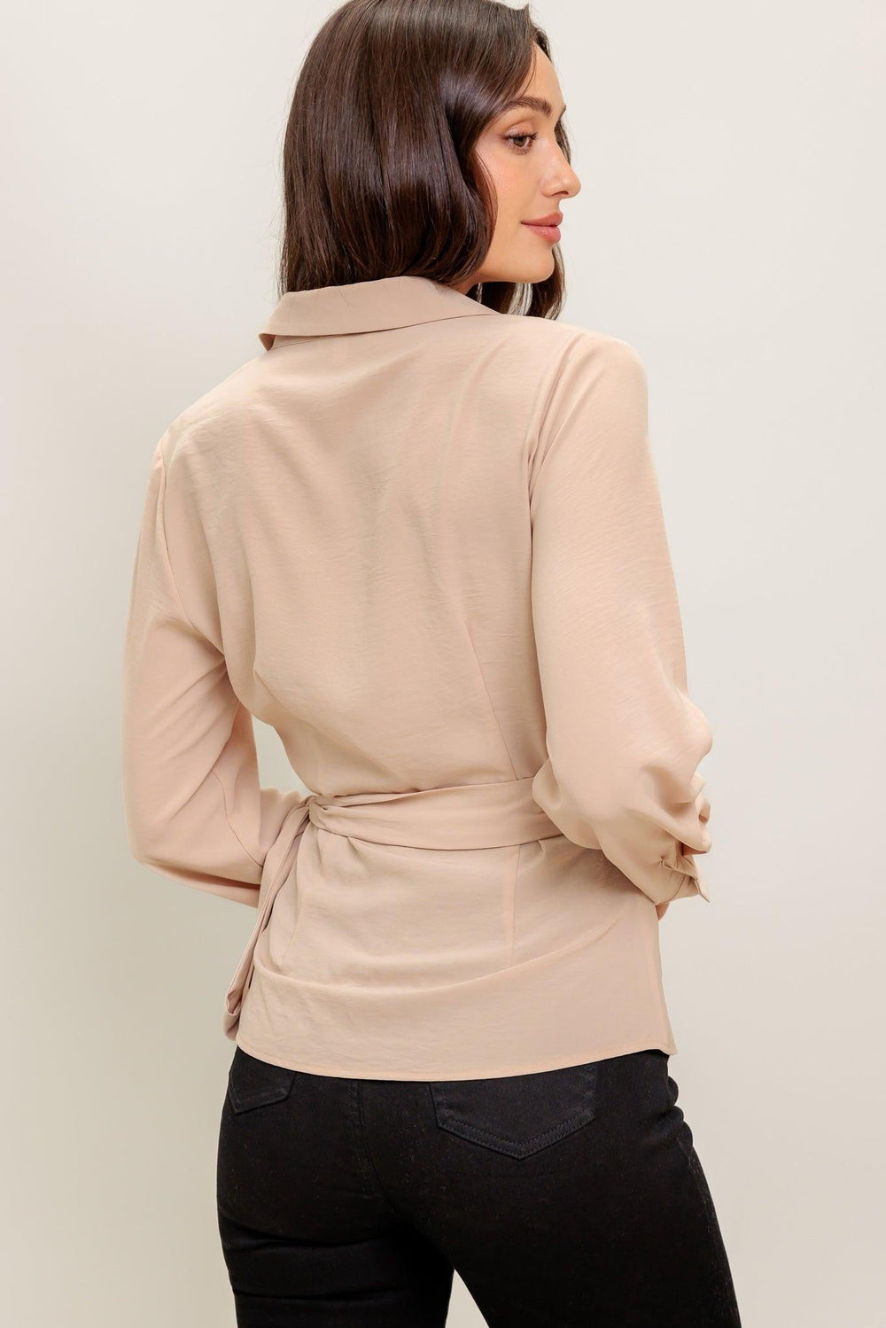 Beautiful As You Woven Top from KADOU Boutique