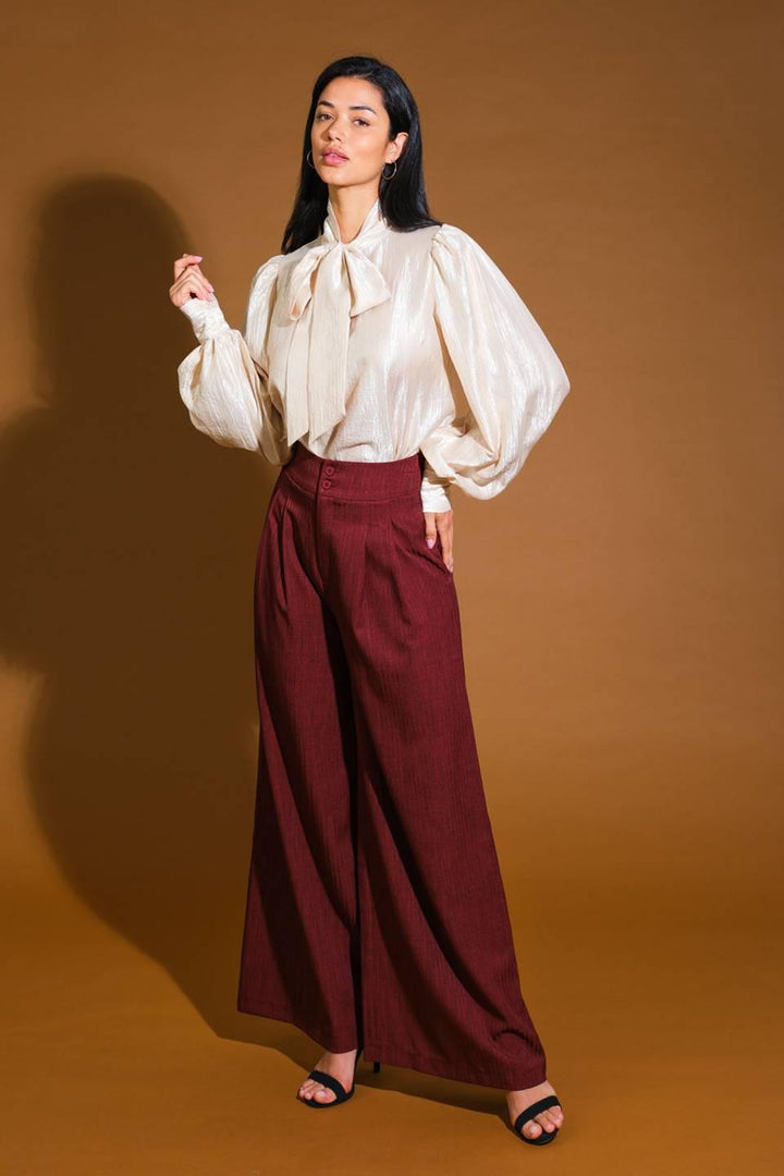 Stunning Aspect Woven Top from KADOU Boutique