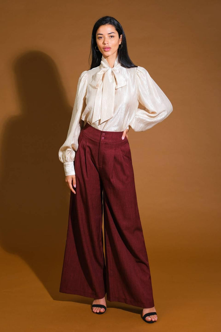 Stunning Aspect Woven Top from KADOU Boutique