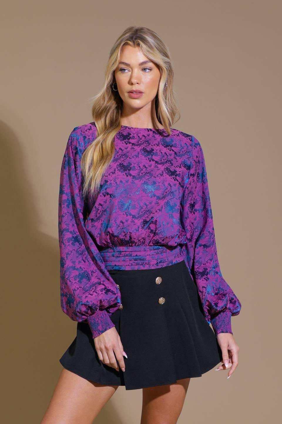 Best Presence Jacquard Woven Top from KADOU Boutique