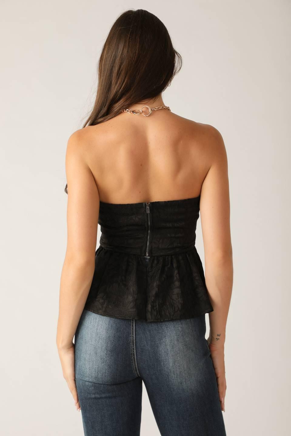 Elegant Essence Woven Top from KADOU Boutique
