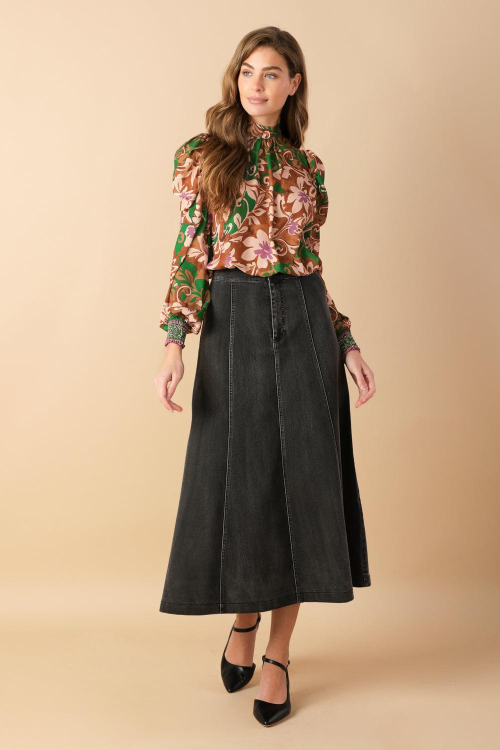 Brewed Bliss Woven Top from KADOU Boutique