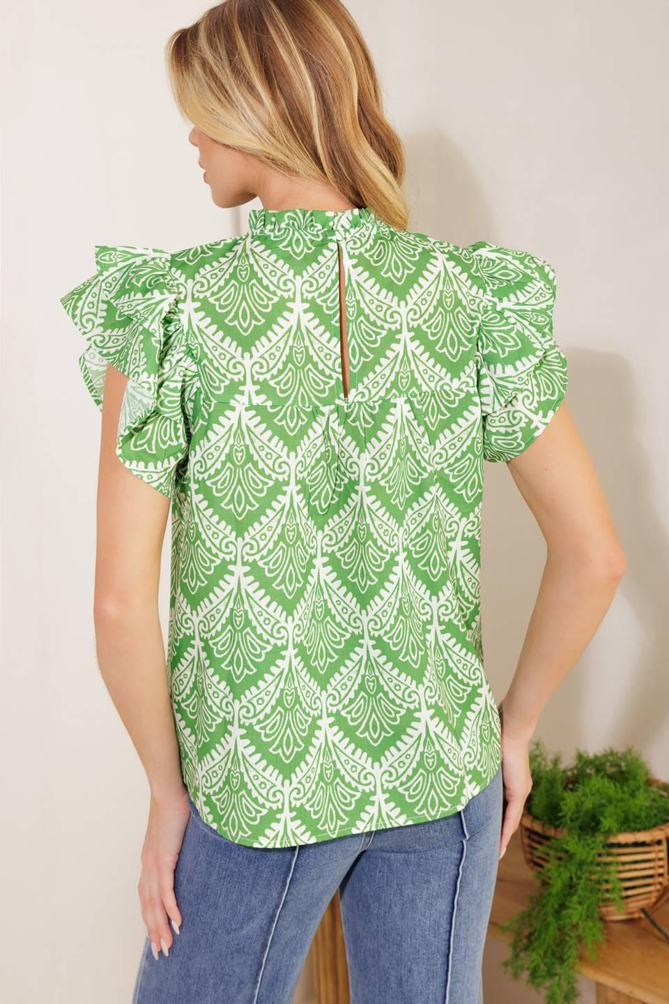 Want You Around Woven Top from KADOU Boutique