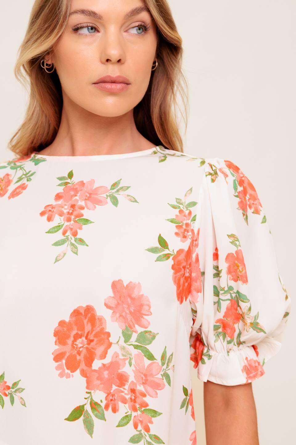 Lovely Days Ivory Woven Top from KADOU Boutique