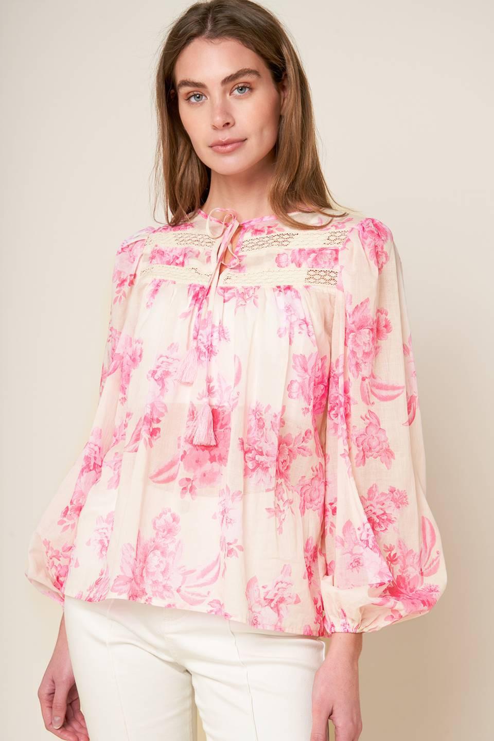 Lagoon Daydreams Woven Top from KADOU Boutique