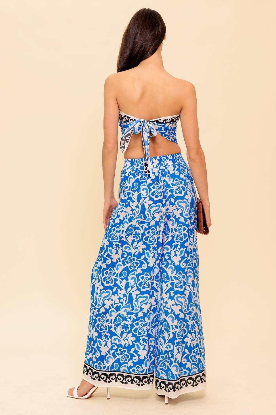 Sparking Inspiration Woven Top and Pant Set from KADOU Boutique