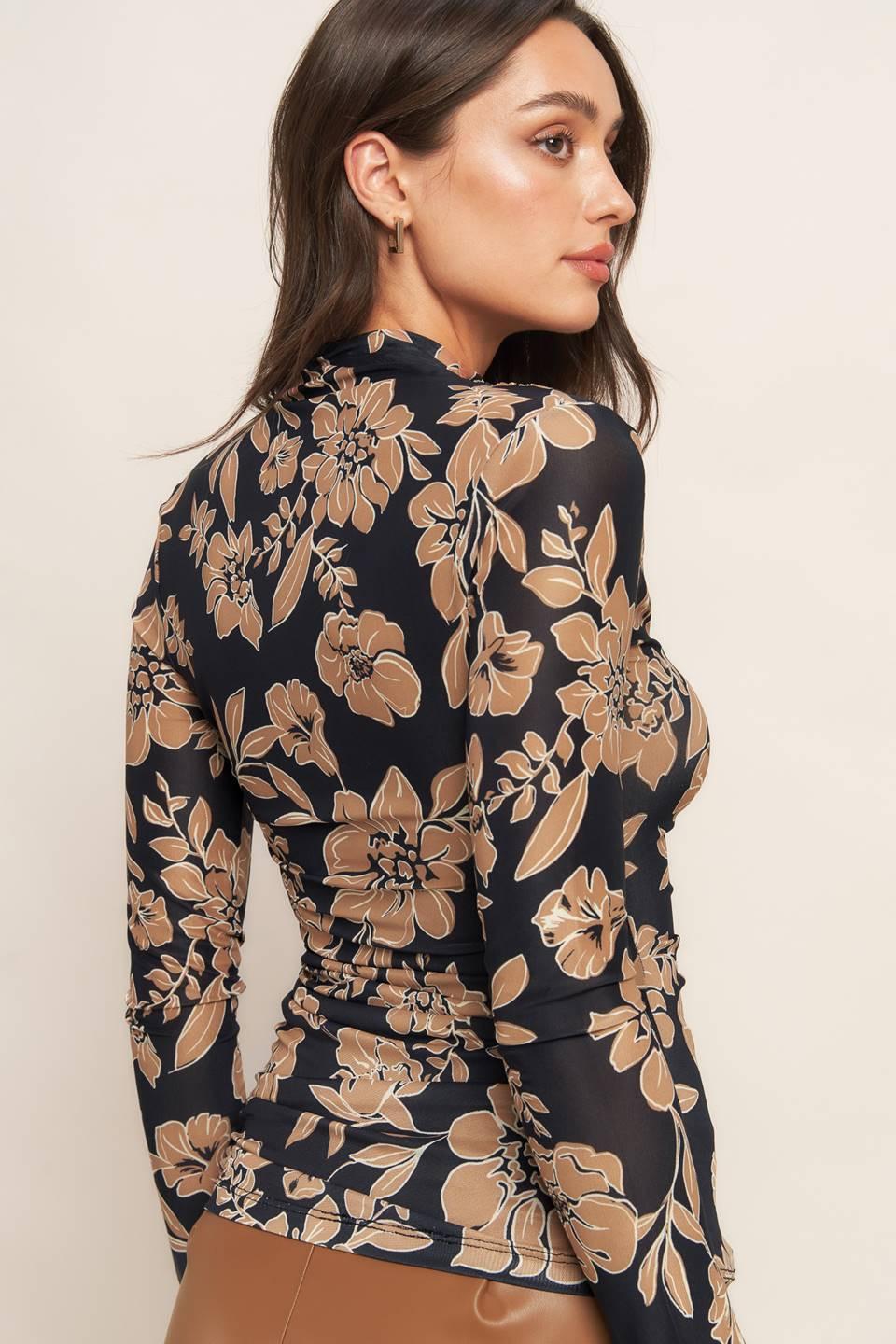 City Night Out Power Mesh Top from KADOU Boutique