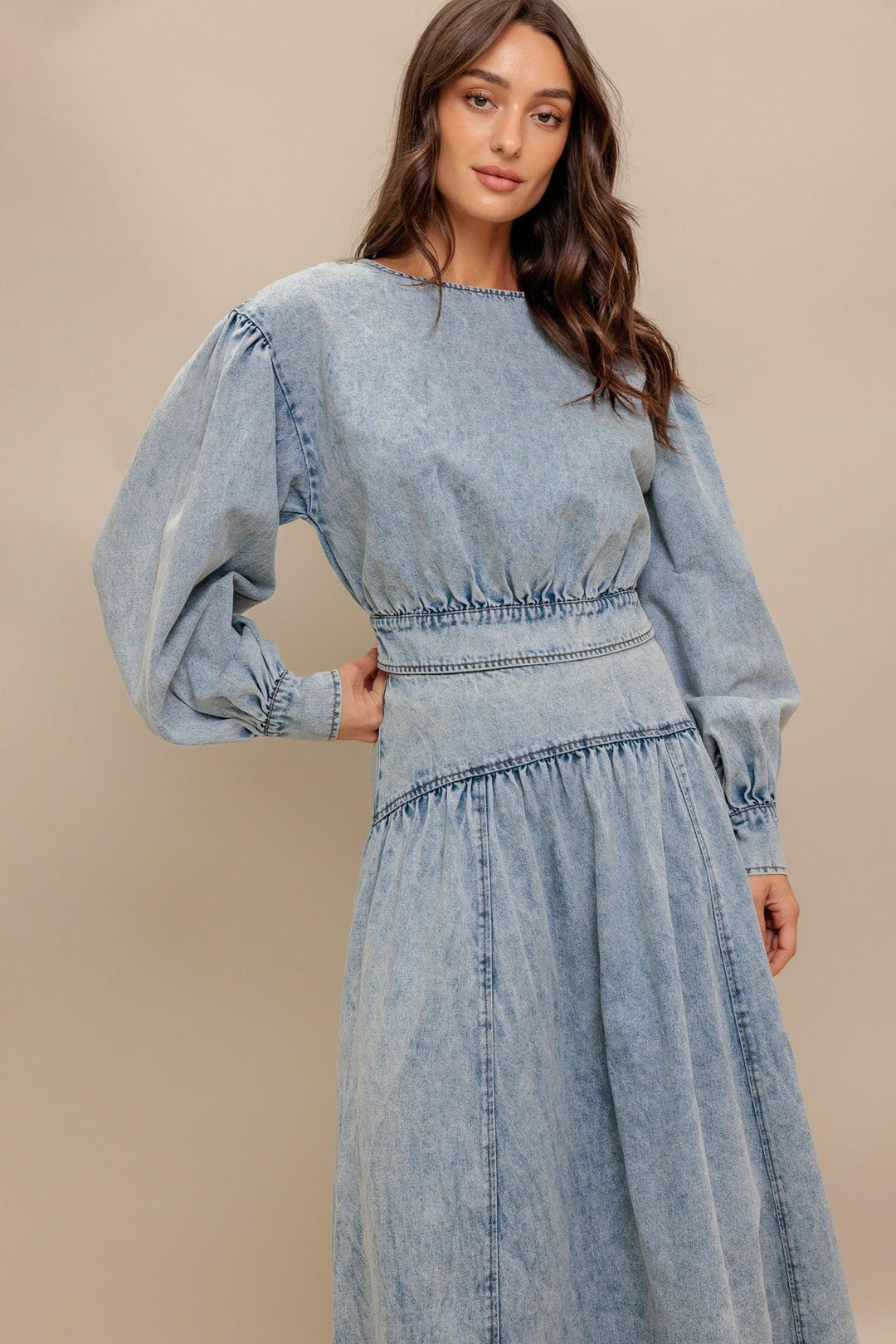 American Blend Denim Top from KADOU Boutique