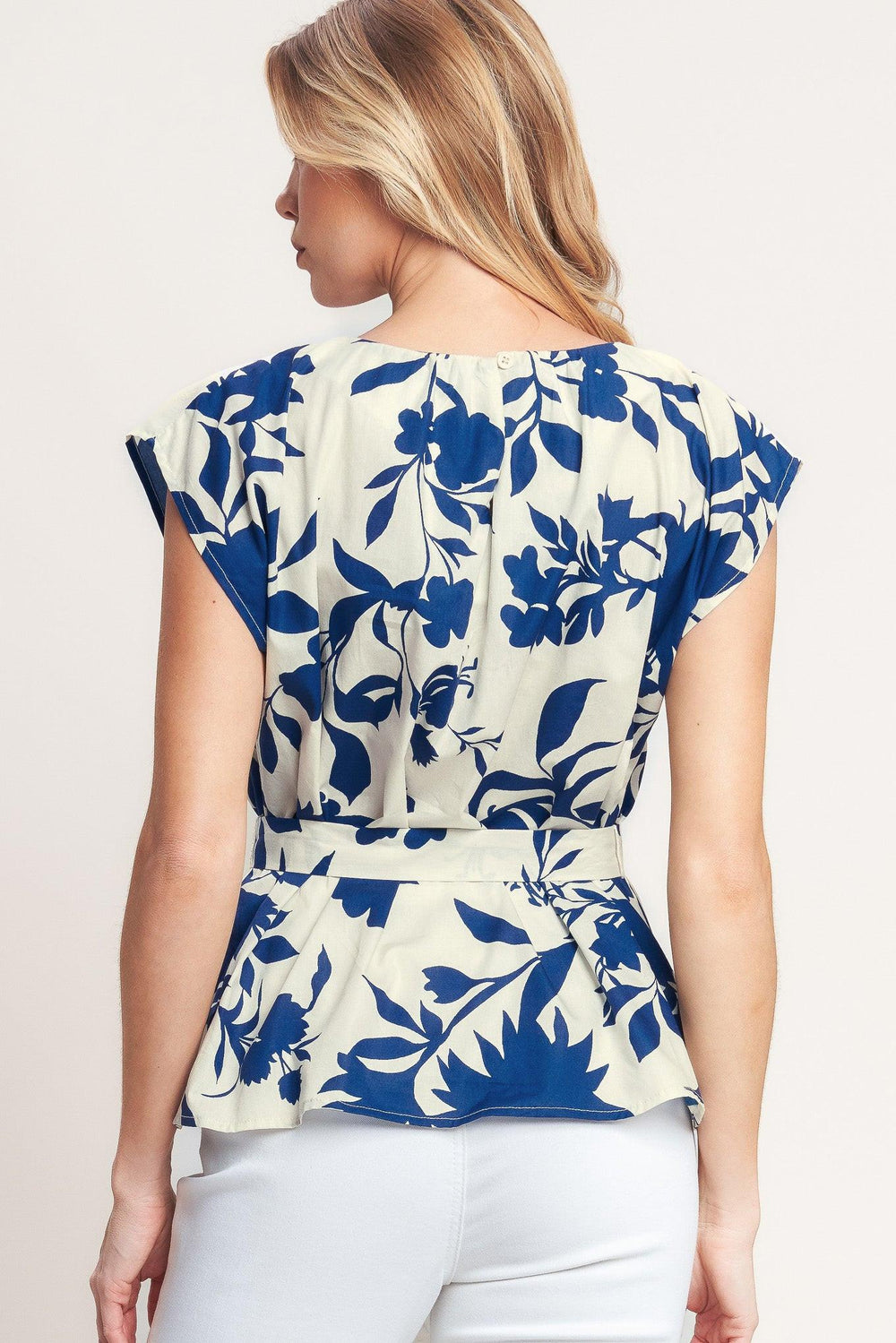 Love Grows Here Woven Top from KADOU Boutique