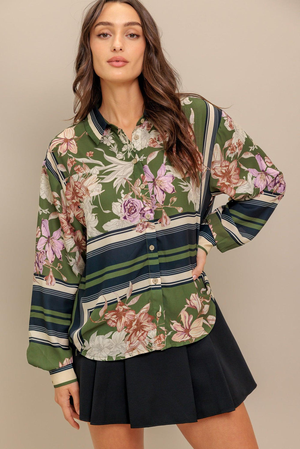 Garden Club Woven Top from KADOU Boutique