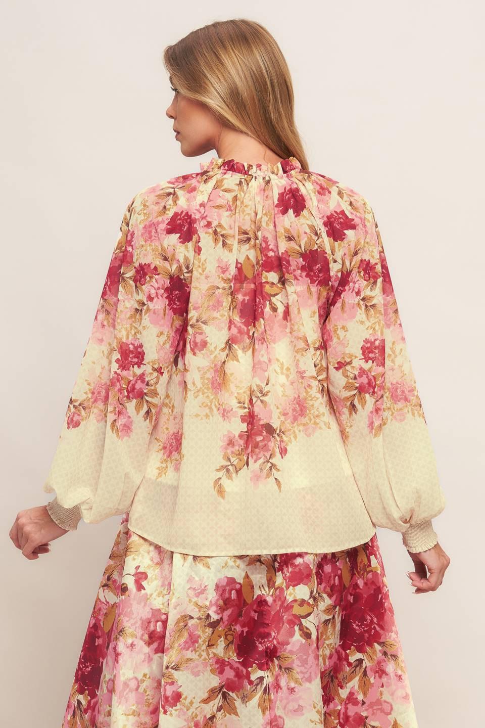 Blossom Dream Ballerina Woven Top from KADOU Boutique
