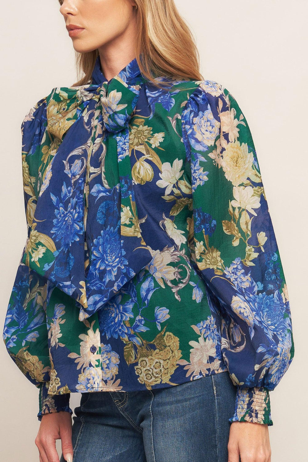 Royal Tapestry Woven Top from KADOU Boutique