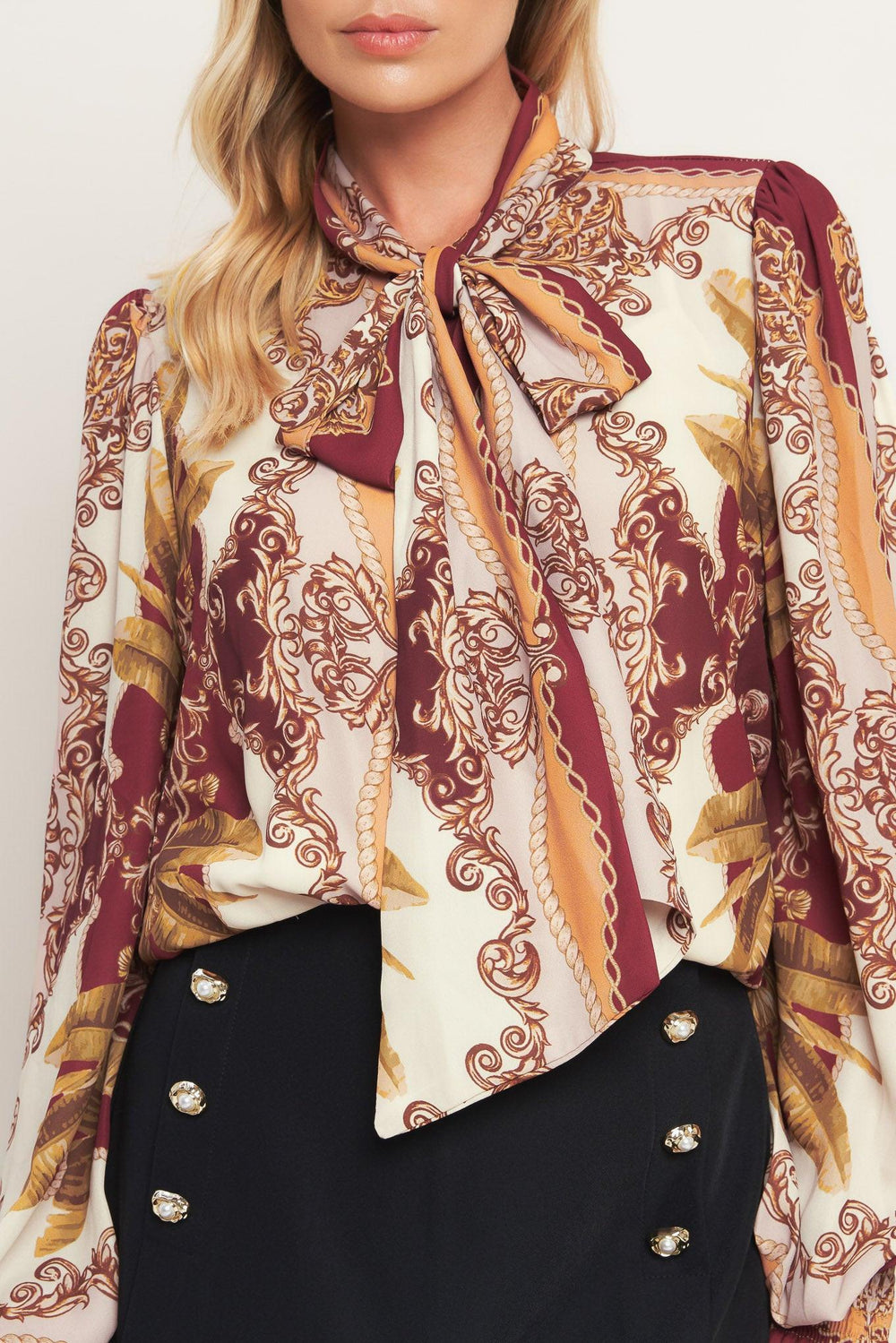 Renaissance Dream Woven Top from KADOU Boutique