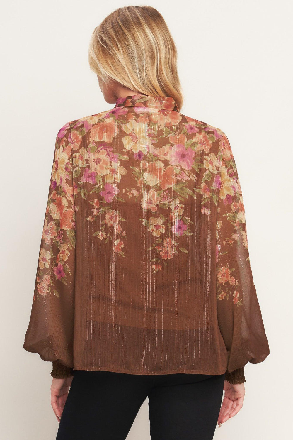 Earthly Romance Woven Top from KADOU Boutique