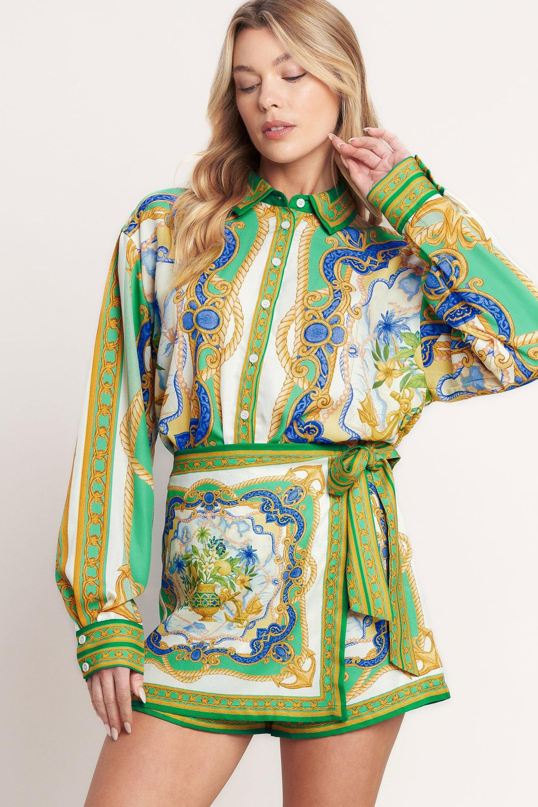 Vintage Heiress Woven Top from KADOU Boutique