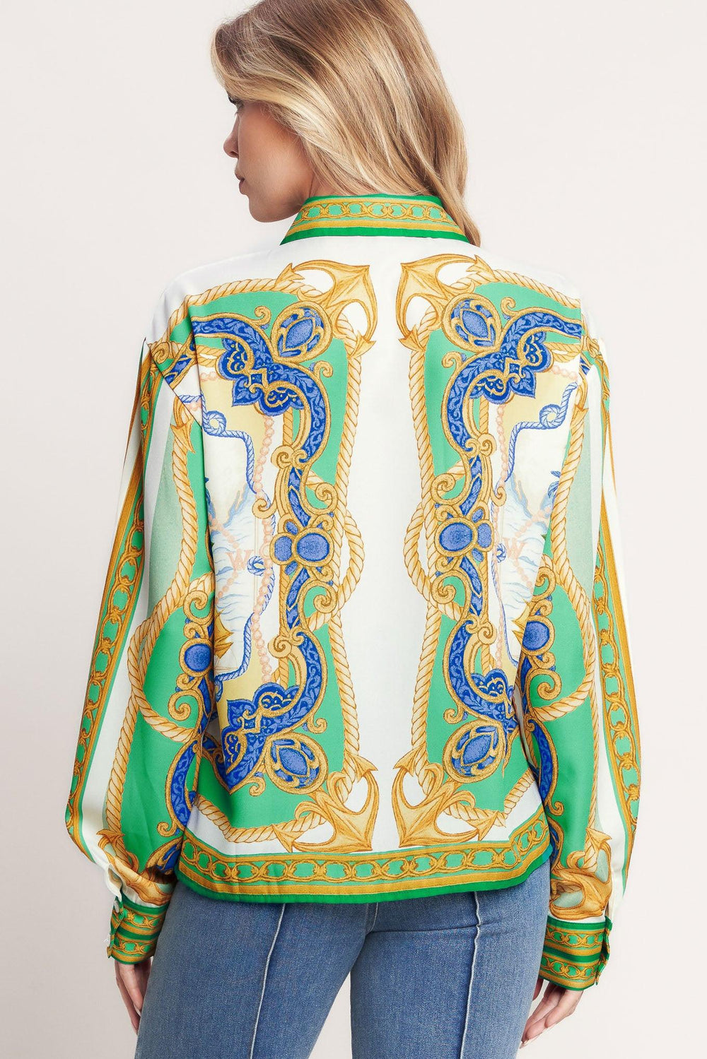 Vintage Heiress Woven Top from KADOU Boutique