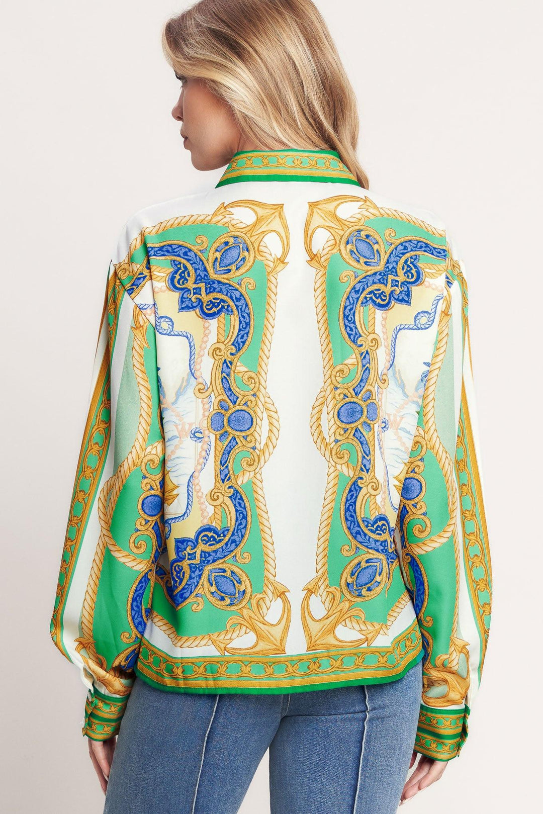 Vintage Heiress Woven Top from KADOU Boutique