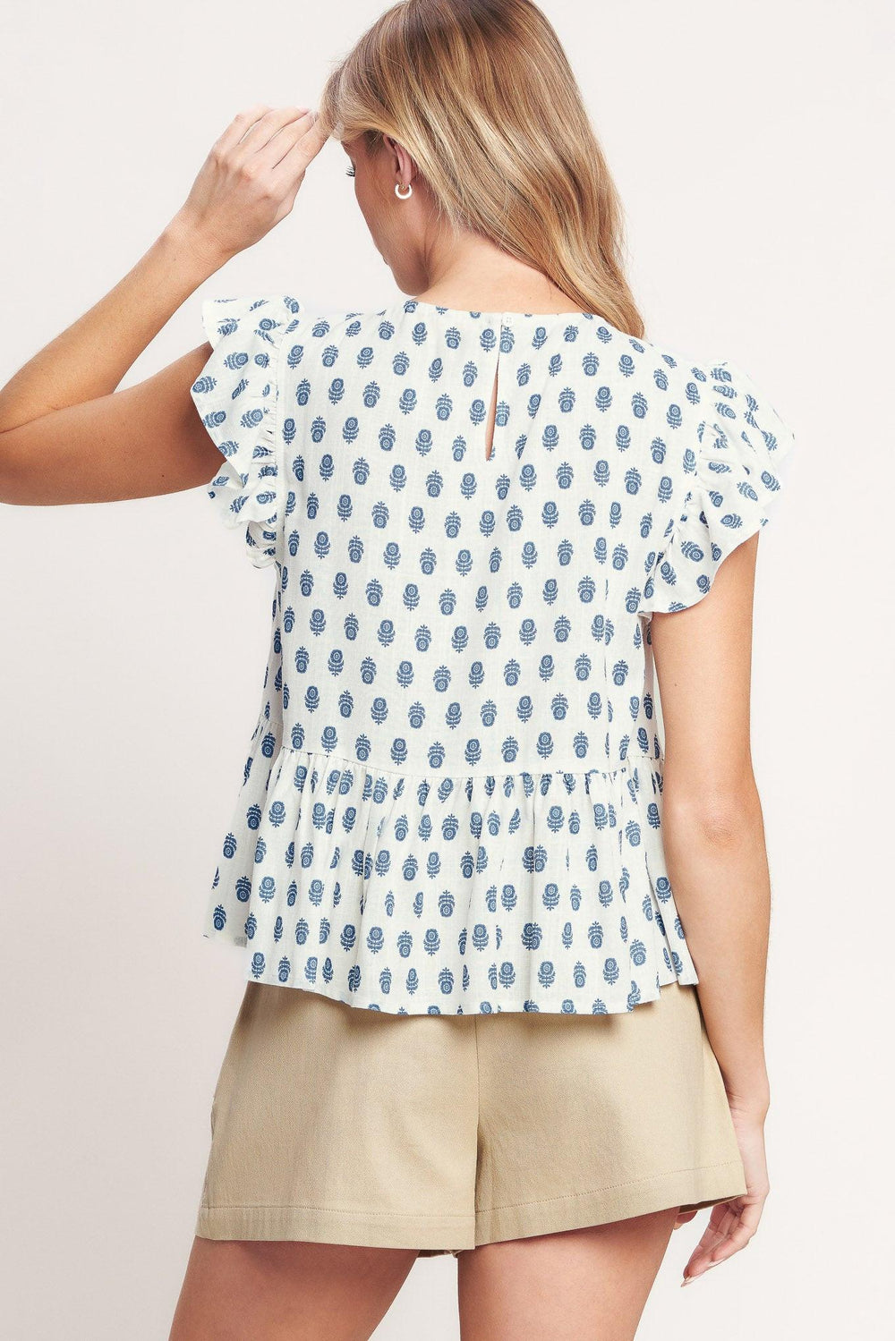Easy Going Woven Top from KADOU Boutique