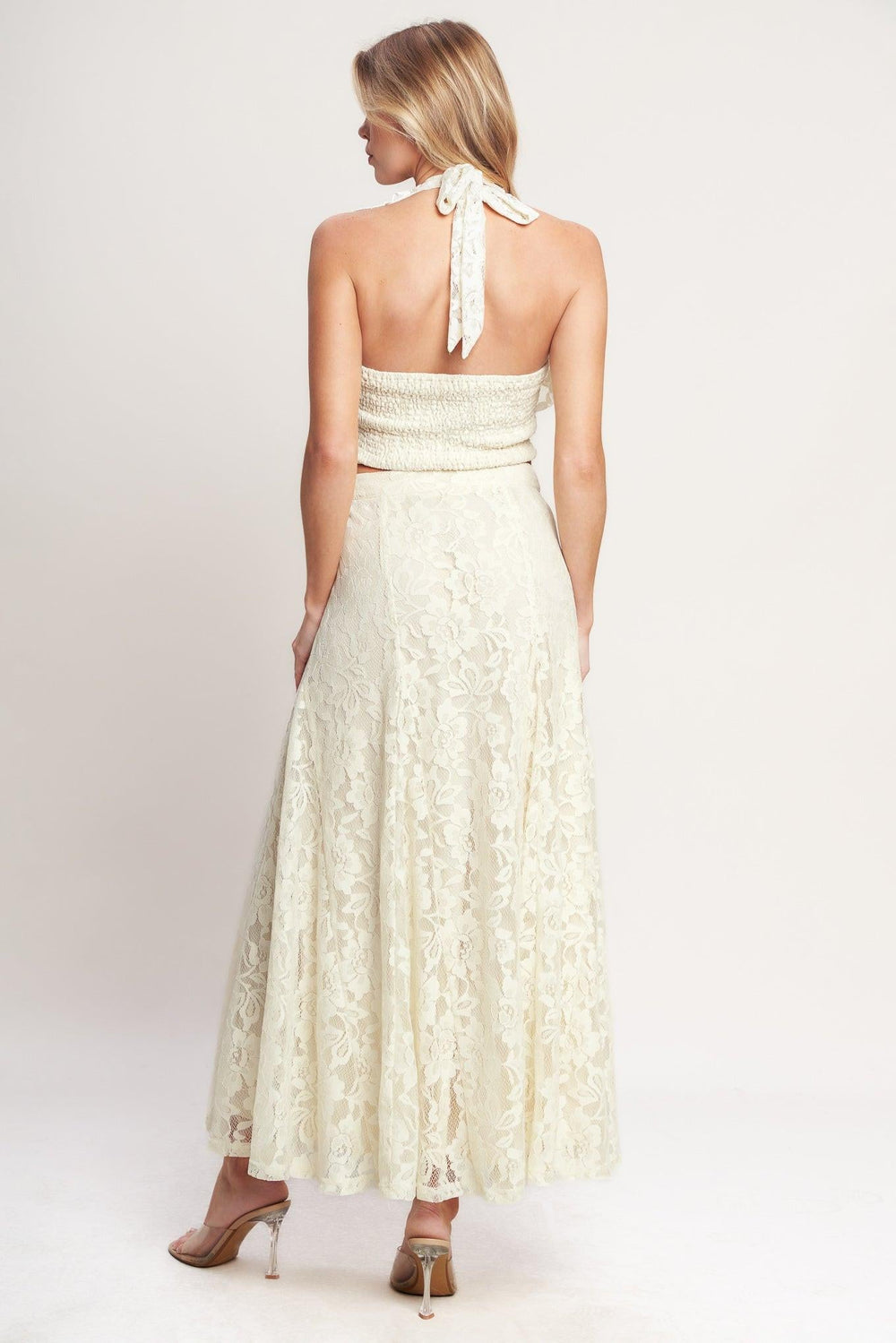 Ballet Muse Woven Lace Top from KADOU Boutique