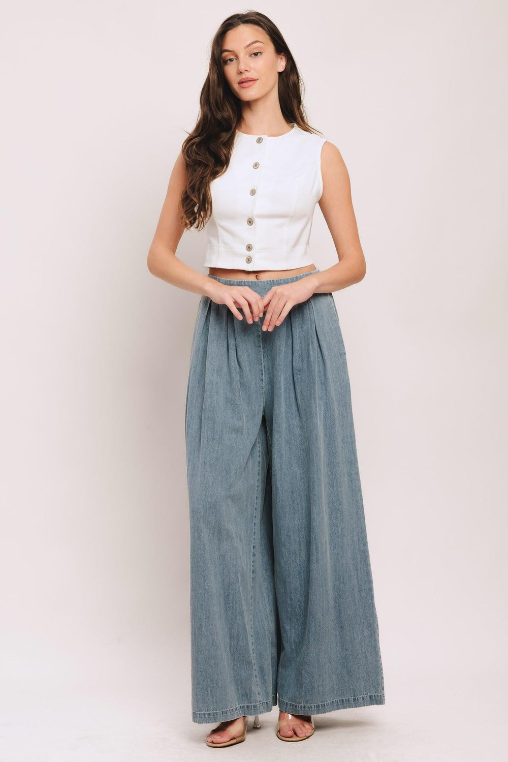 Easy Wear Western Woven Top from KADOU Boutique