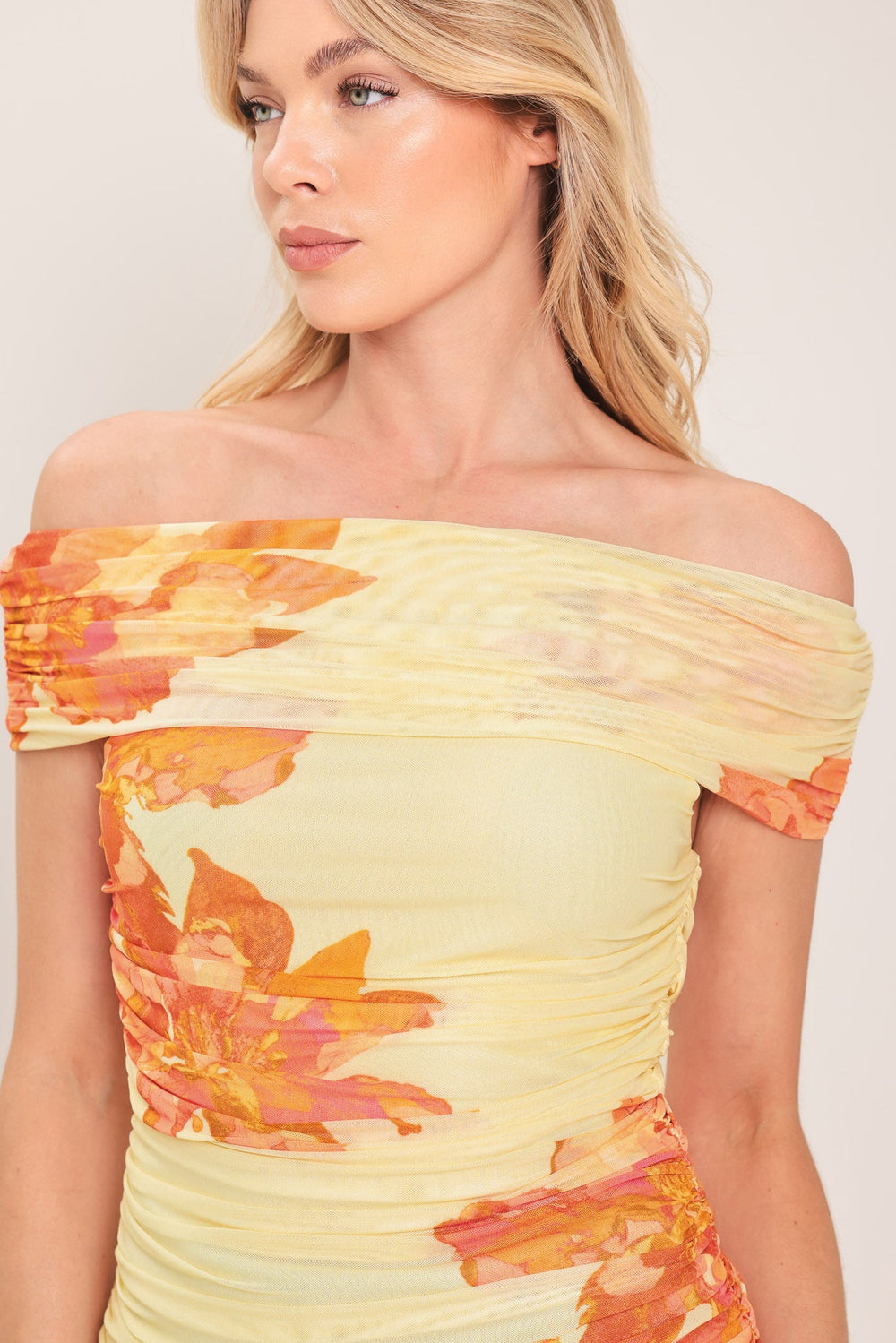 Golden Hour Power Mesh Top from KADOU Boutique