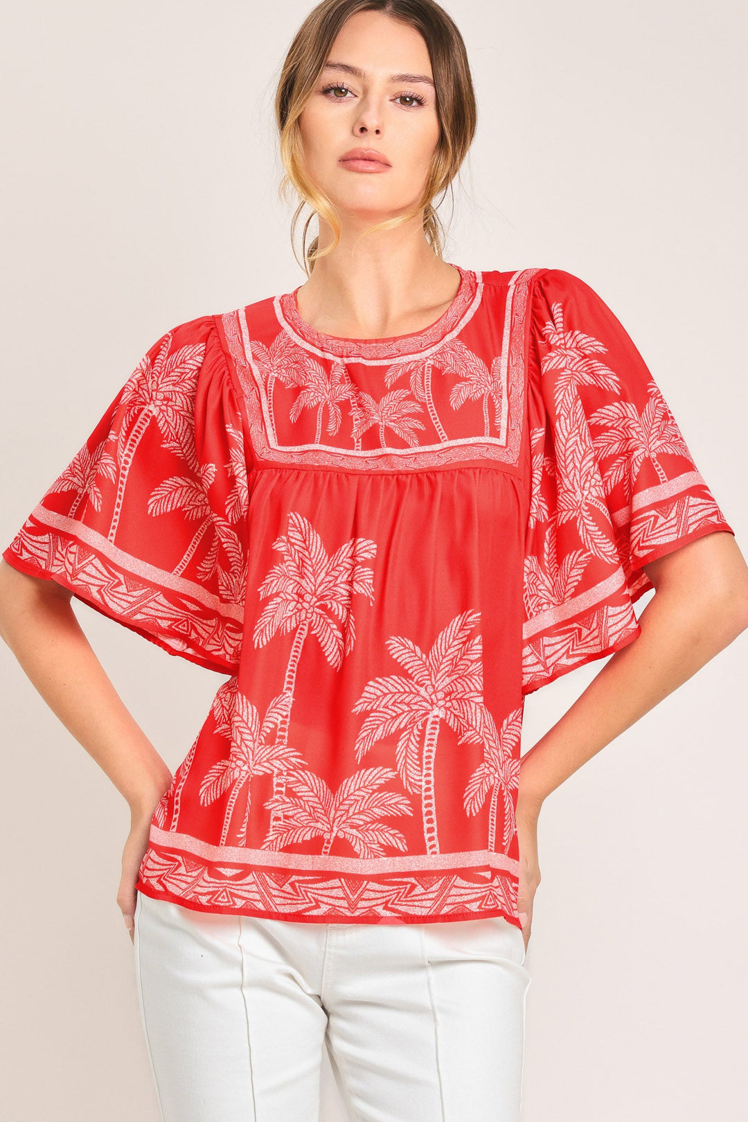 Breeze Story Woven Top from KADOU Boutique