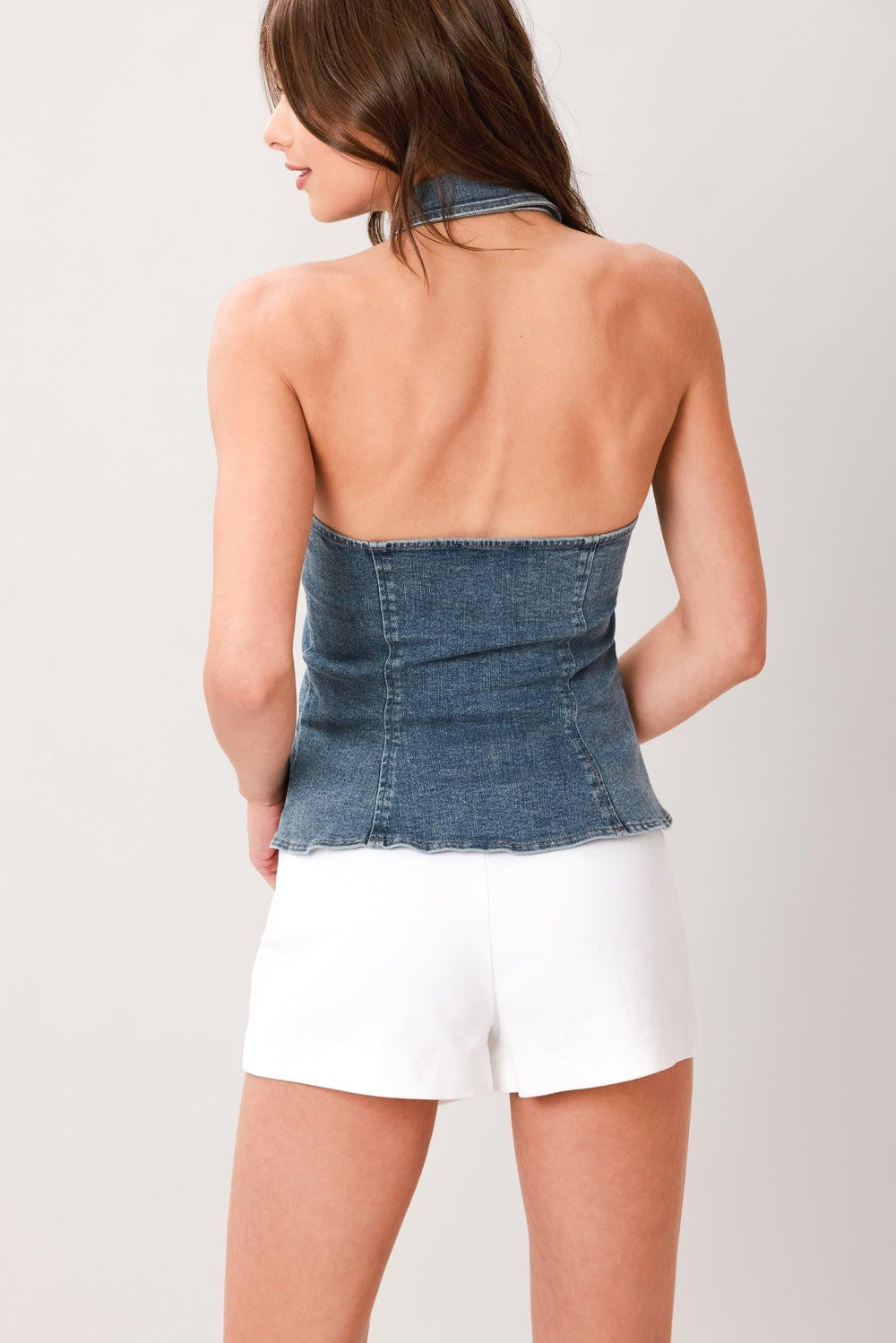 Indigo Babe Denim Top from KADOU Boutique