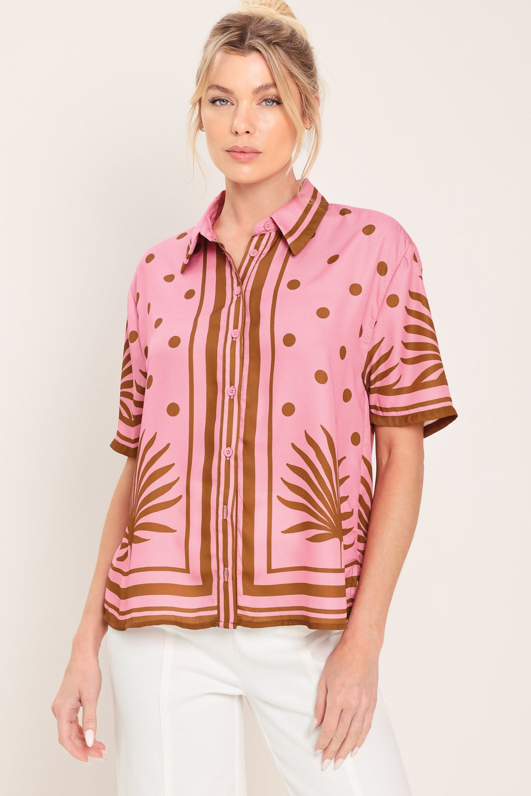 Vintage Resort Woven Top from KADOU Boutique
