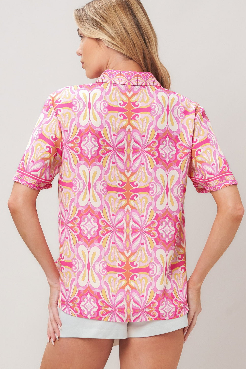 Candy Orbit Woven Top from KADOU Boutique