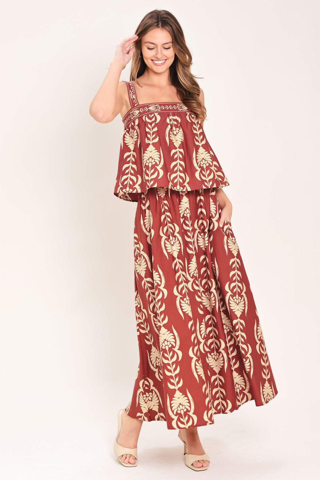 Waikiki Sunset Top from KADOU Boutique