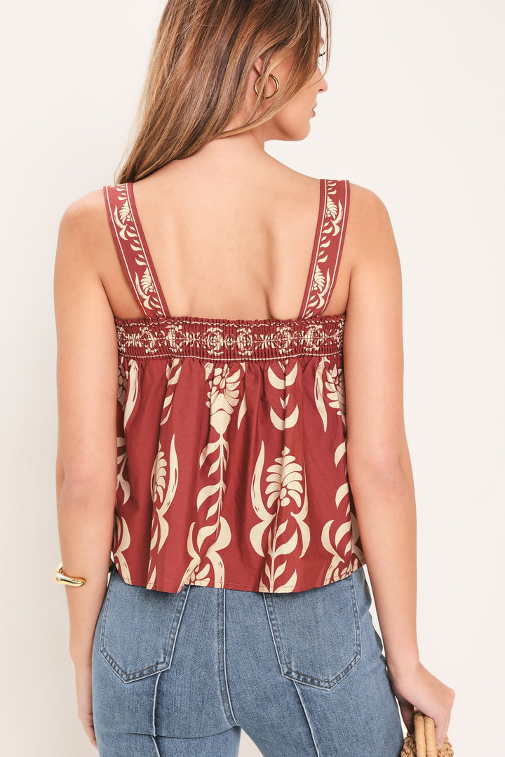 Waikiki Sunset Top from KADOU Boutique