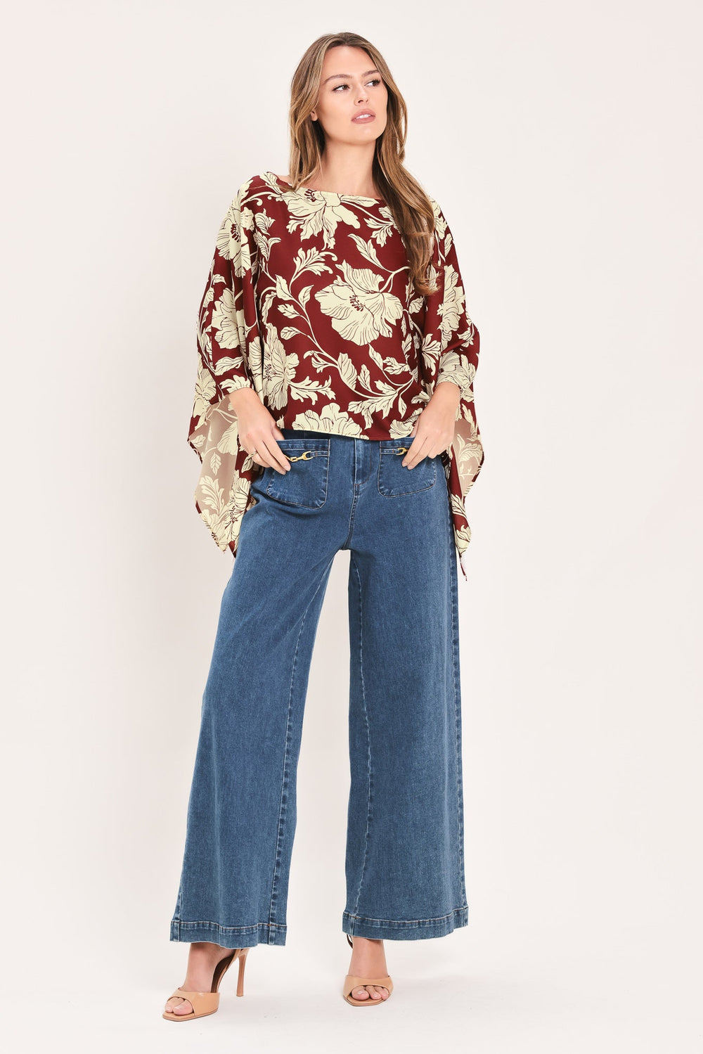 Ruby Vine Interlude Woven Top from KADOU Boutique