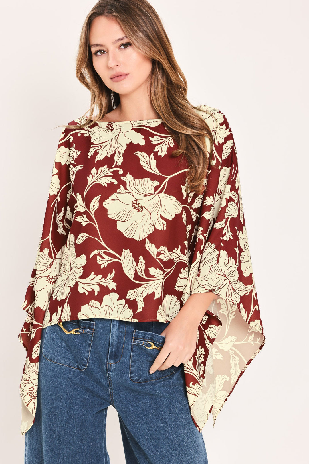 Ruby Vine Interlude Woven Top from KADOU Boutique