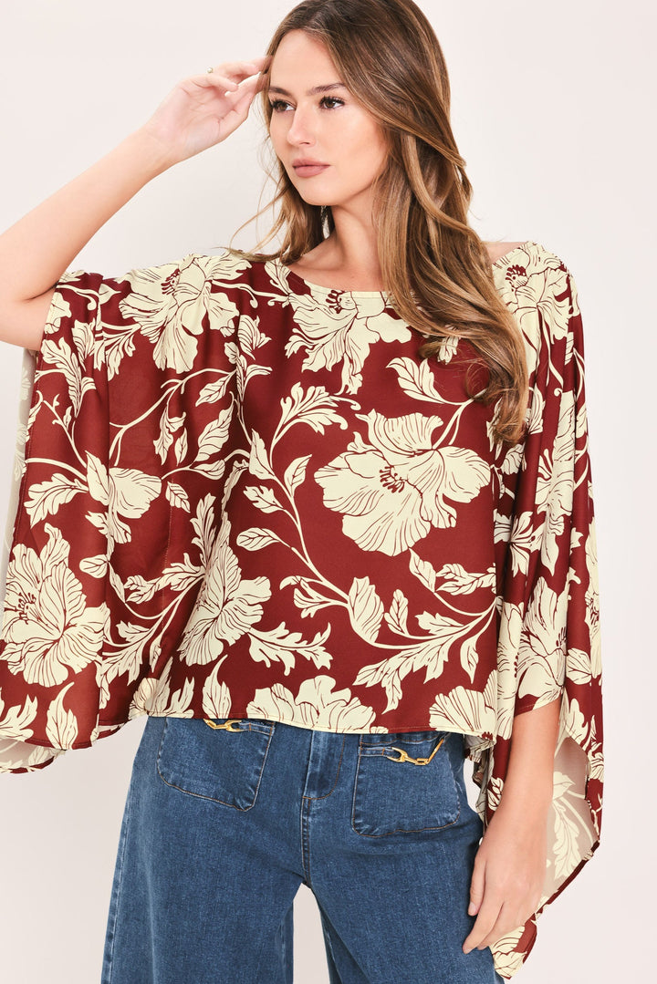 Ruby Vine Interlude Woven Top from KADOU Boutique