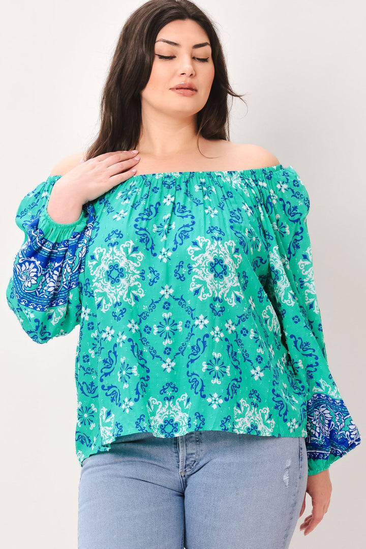 Send My Love Ruffle Blouse Top from KADOU Boutique