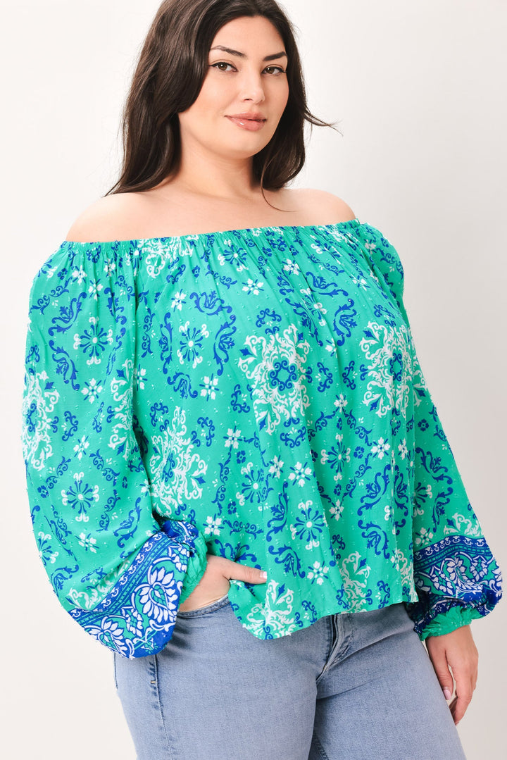 Send My Love Ruffle Blouse Top from KADOU Boutique