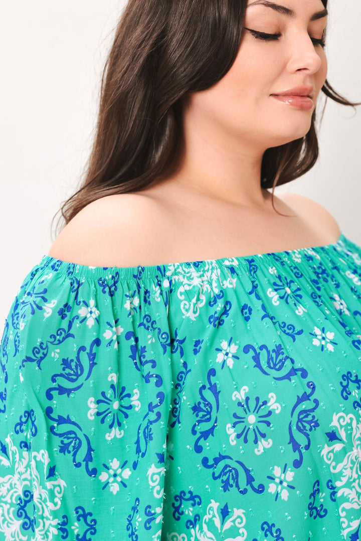 Send My Love Ruffle Blouse Top from KADOU Boutique
