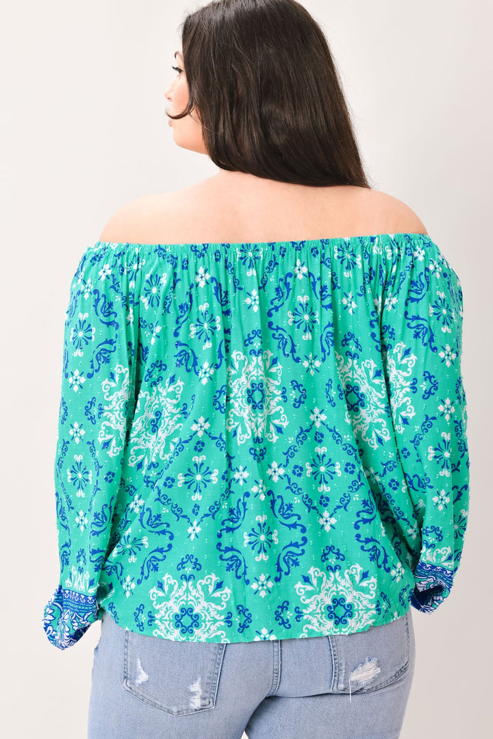 Send My Love Ruffle Blouse Top from KADOU Boutique
