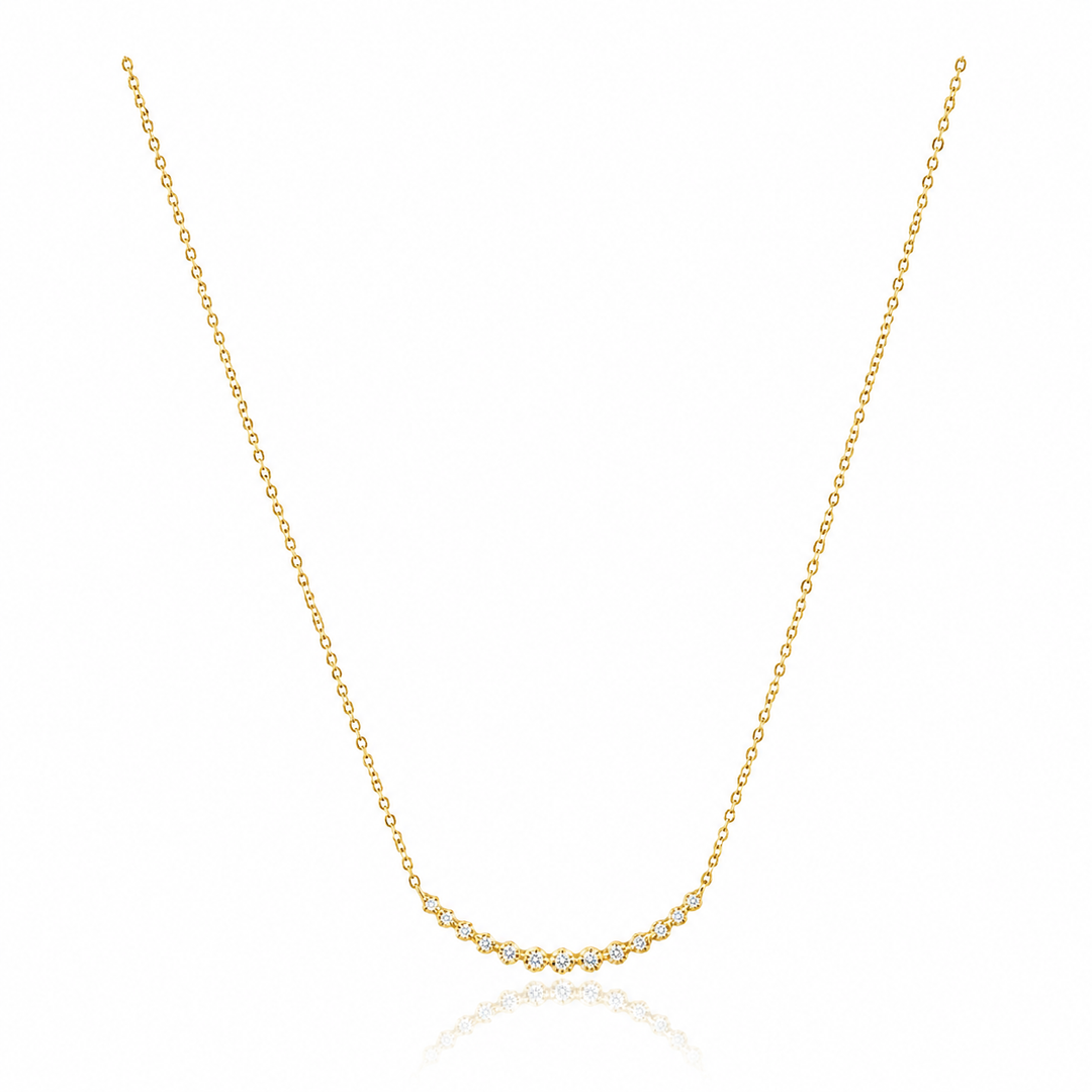 Imani Cz Necklace from KADOU Boutique