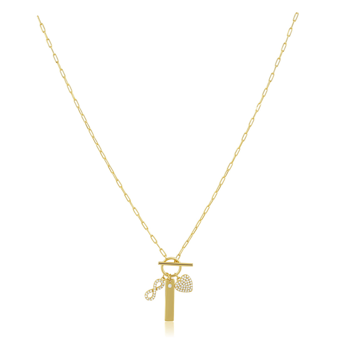 Infinite Love Charm Necklace