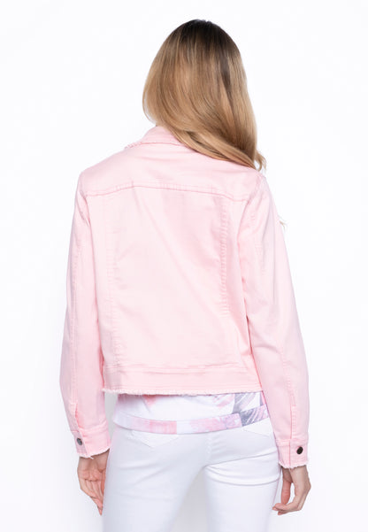 Amy Pink Denim Jacket