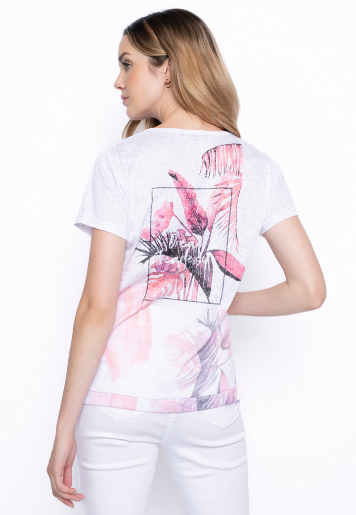 Embellished Printed T-Shirt