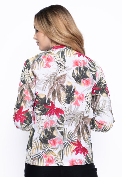 Lightweight Comfortable Floral Jacket