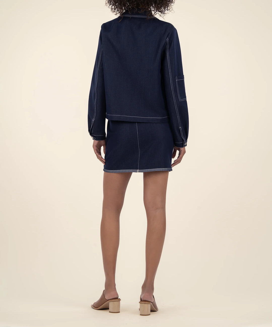 Jolene Collar Denim Jacket