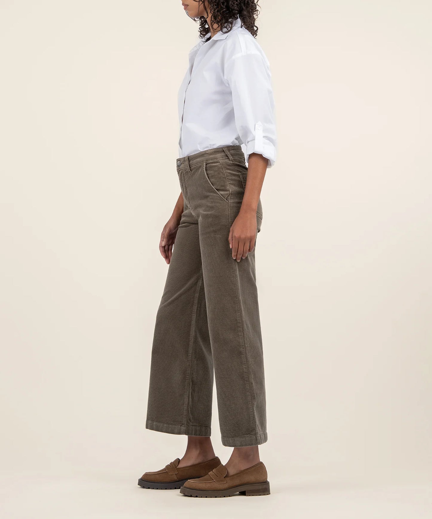 Meg Corduroy Wide Leg Pants